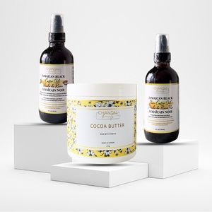 Gift Package-1 Cocoa BodyButter. 2 Hair Oils for $75-FREE shipping